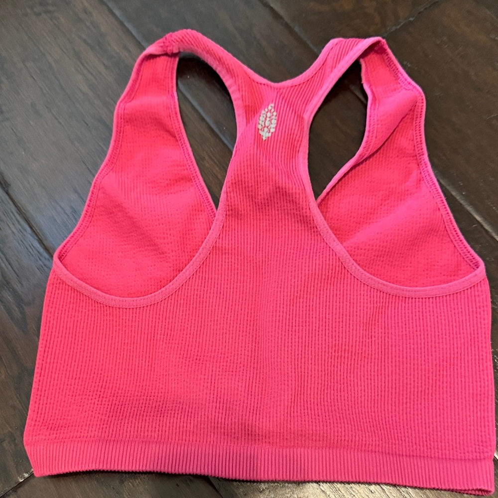 FP Movement by Free People Vibrant Pink Racerback Sports Bra